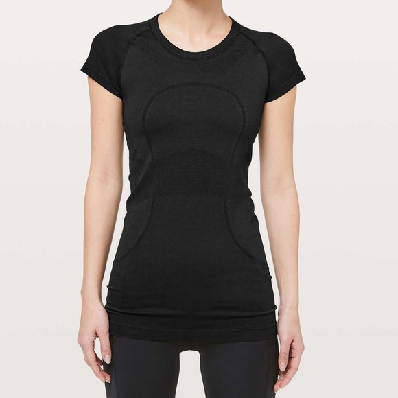 lululemon athletica Tops - Lululemon Swiftly Tech Short Sleeve Crew Black